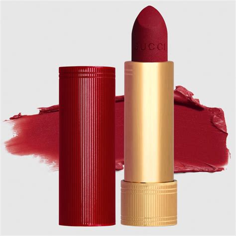 gucci rossetto ultimo|Gucci Just Dropped a New Red Rosso Ancora Lipstick for .